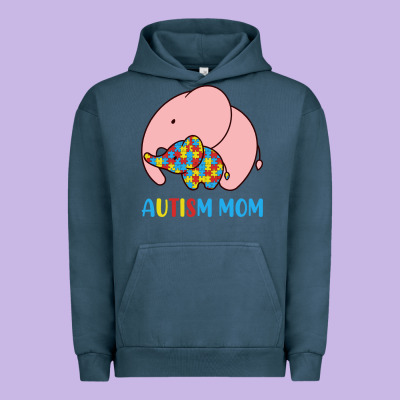 Autism Awareness Autism Mom Urban Hoodie Designed By Cowhidedigitalart
