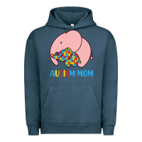 Pigment Midnight Navy autism awareness autism mom Urban Hoodie - CowhideDigitalArt