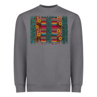 Storm sunflower serape brush stroke Heavyweight Sweatshirt - Artiststas