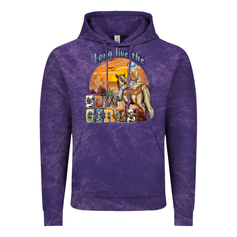 Long Live The Cowgirls Vintage Hoodie by NancyCooperArtShop | Teevron