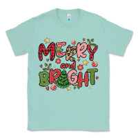 Seafoam merry and bright Classic Tee - MaliasSmallBusiness