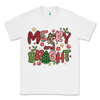 White merry and bright Classic Tee - MaliasSmallBusiness