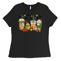 Black dog mom coffee Ladies Tee - Jasminsmagicworld