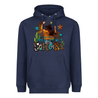 Navy can't tame a cowgirl Heavyweight Hoodie - OliviaCreatesArt