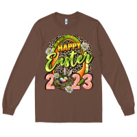 Chestnut Happy Easter 2023 Long Sleeve Tee - LillyAllenDesigns
