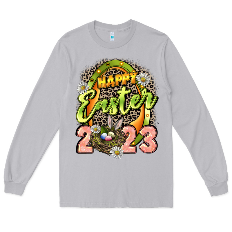 Happy Easter 2023 Long Sleeve Tee by LillyAllenDesigns | Teevron