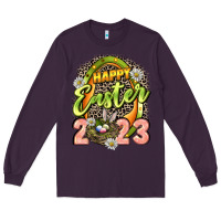 Plum Happy Easter 2023 Long Sleeve Tee - LillyAllenDesigns