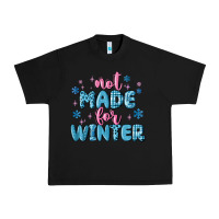 Black not made for winter Urban Heavy Tee - MaliasSmallBusiness
