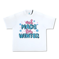 White not made for winter Urban Heavy Tee - MaliasSmallBusiness