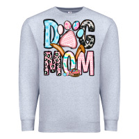 Heather Grey Easter dog mom Premium Sweatshirt - OliviaCreatesArt