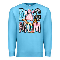 Ocean Blue Easter dog mom Premium Sweatshirt - OliviaCreatesArt