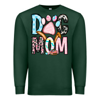 Sports Green Easter dog mom Premium Sweatshirt - OliviaCreatesArt