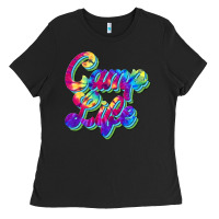 Black camp life Ladies Tee - JahusDesignShop