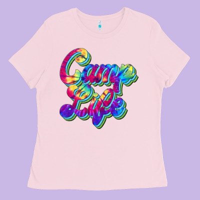 Camp Life Ladies Tee Designed By Jahusdesignshop