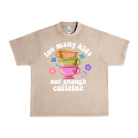 French Oak too many kids not enough caffeine Urban Heavy Tee - JahusDesignShop