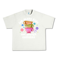 Pistachio too many kids not enough caffeine Urban Heavy Tee - JahusDesignShop