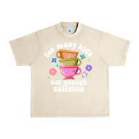 Sandshell too many kids not enough caffeine Urban Heavy Tee - JahusDesignShop