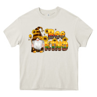 Cream western bee kind gnomes bee honey sunflowers leopard serape Heavy Core Tee - Artiststas