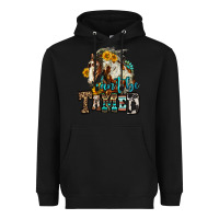 Black can't be tamed horse Heavyweight Hoodie - OliviaCreatesArt