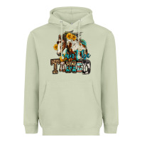 Matcha can't be tamed horse Heavyweight Hoodie - OliviaCreatesArt