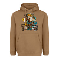 Toasted Coconut can't be tamed horse Heavyweight Hoodie - OliviaCreatesArt