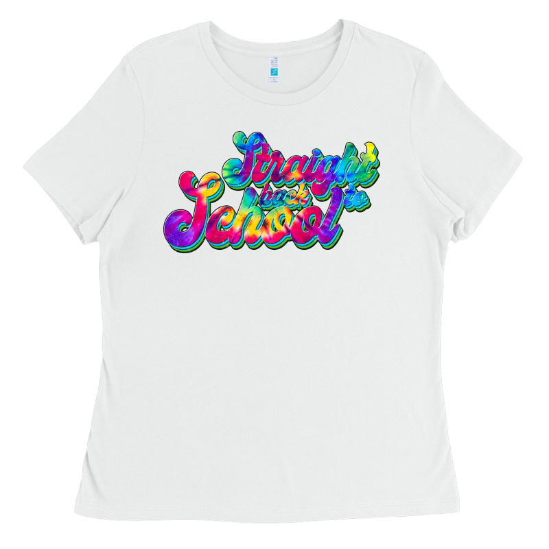 Straight Back To School Ladies Tee by JahusDesignShop | Teevron