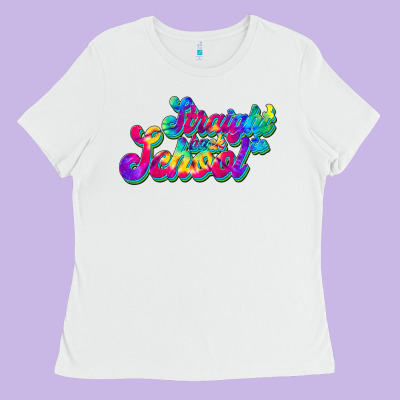 Straight Back To School Ladies Tee Designed By Jahusdesignshop