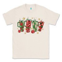 Natural Christmas cups Classic Tee - MaliasSmallBusiness
