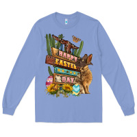 Colony Blue Easter Day rodeo Long Sleeve Tee - LillyAllenDesigns