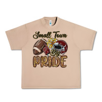 Burro small town big pride maroon yellow Urban Heavy Tee - MaliasSmallBusiness