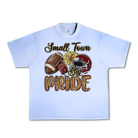 Grape Ice small town big pride maroon yellow Urban Heavy Tee - MaliasSmallBusiness