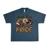Midnight Navy small town big pride maroon yellow Urban Heavy Tee - MaliasSmallBusiness