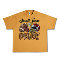 Peanut Butter small town big pride maroon yellow Urban Heavy Tee - MaliasSmallBusiness