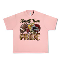 Salmon small town big pride maroon yellow Urban Heavy Tee - MaliasSmallBusiness