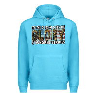 Ocean Blue Its the guts and its the glory 4th of july Premium Hoodie - CowGirlArtShop