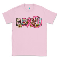 Bubblegum Pink brave cancer awareness ribbon Classic Tee - JahusDesignShop