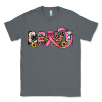 Charcoal Heather brave cancer awareness ribbon Classic Tee - JahusDesignShop