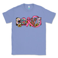 Colony Blue brave cancer awareness ribbon Classic Tee - JahusDesignShop