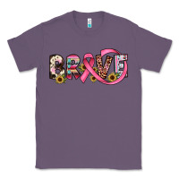 Lavender brave cancer awareness ribbon Classic Tee - JahusDesignShop