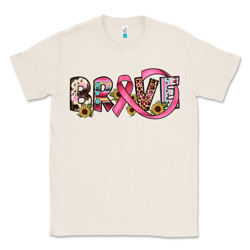 Brave Cancer Awareness Ribbon Classic Tee by JahusDesignShop | Teevron