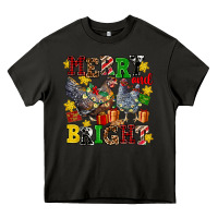 Asphalt chicken merry and bright Heavy Core Tee - AdoDesignShop