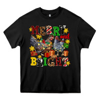Black chicken merry and bright Heavy Core Tee - AdoDesignShop