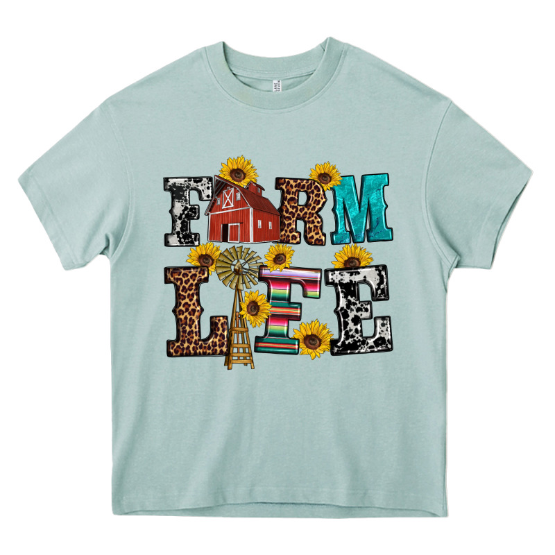 Western Farm Life Heavy Core Tee by Artiststas | Teevron