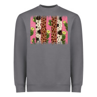 Storm cactus leopard cowhide brush stroke Heavyweight Sweatshirt - Artiststas