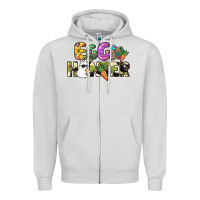 Egg Hunter Easter Day Zipper Hoodie | Teevron