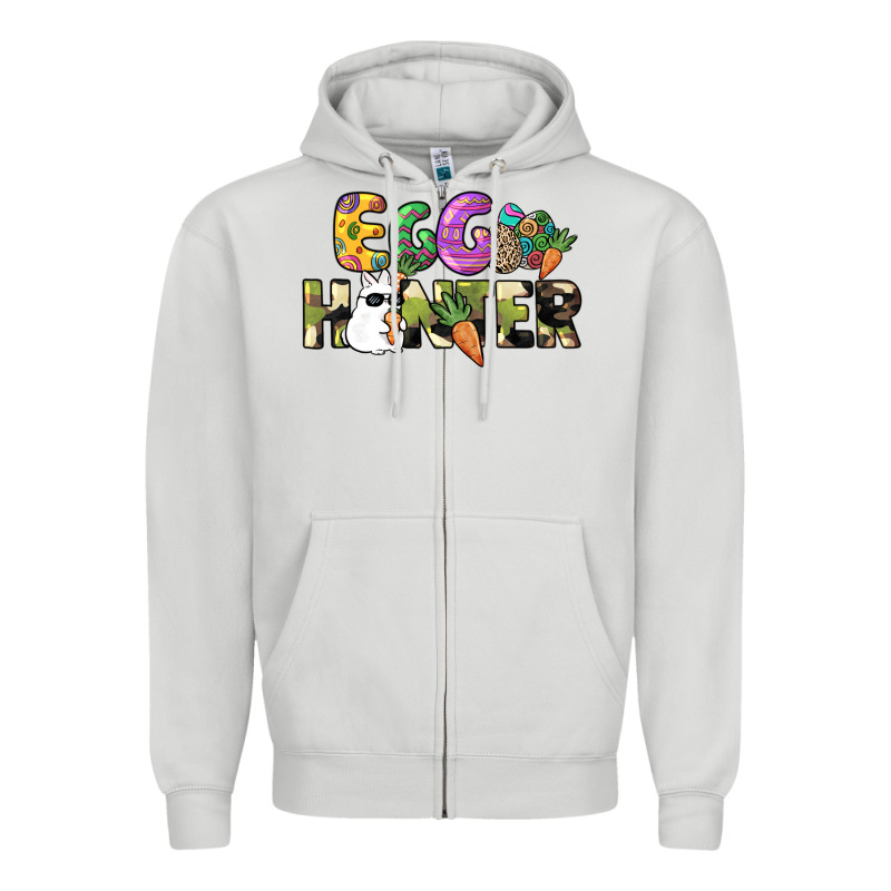 Egg Hunter Easter Day Zipper Hoodie by HowdyJamesFarm | Teevron