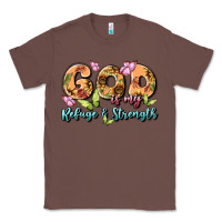 Chestnut god is my refuge and strength Classic Tee - MaliasSmallBusiness