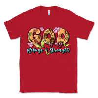 Red god is my refuge and strength Classic Tee - MaliasSmallBusiness