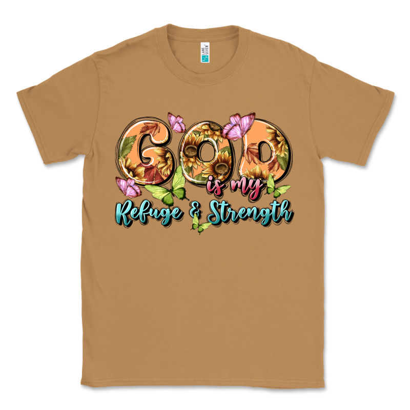 God Is My Refuge And Strength Classic Tee by MaliasSmallBusiness | Teevron