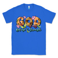 True Royal god is my refuge and strength Classic Tee - MaliasSmallBusiness